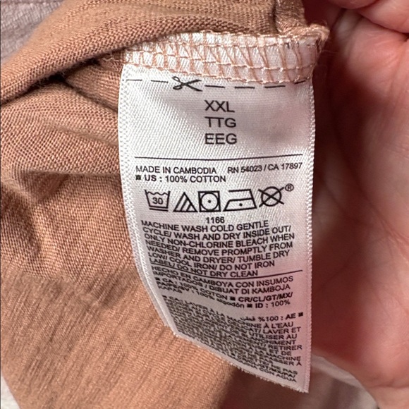 Old Navy Everwear Cool Ombré Slub Knit T-Shirt XXL NWT! - Picture 13 of 14